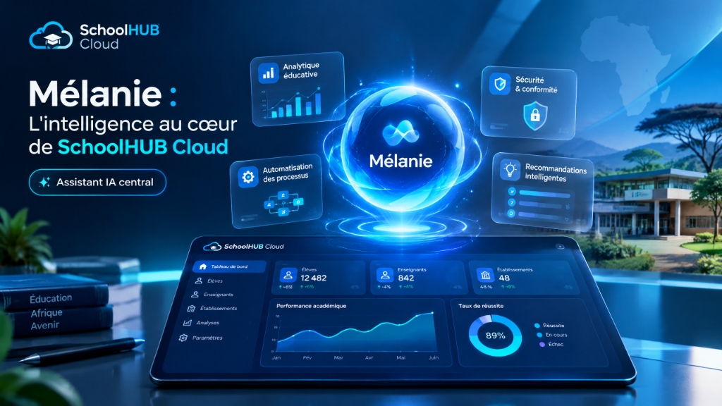 Mélanie IA Mère de SchoolHUB Cloud